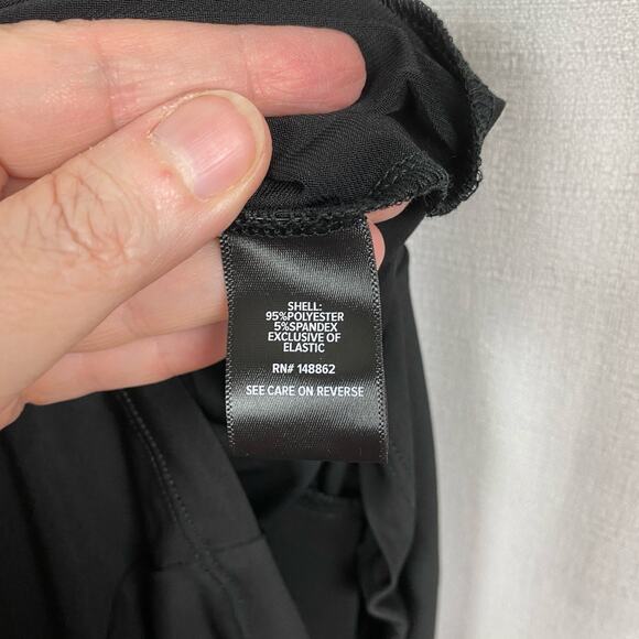 Torrid Black Studio Knit Tube Top Wide Leg Jumpsuit Sz.3 NWT - Picture 13 of 15